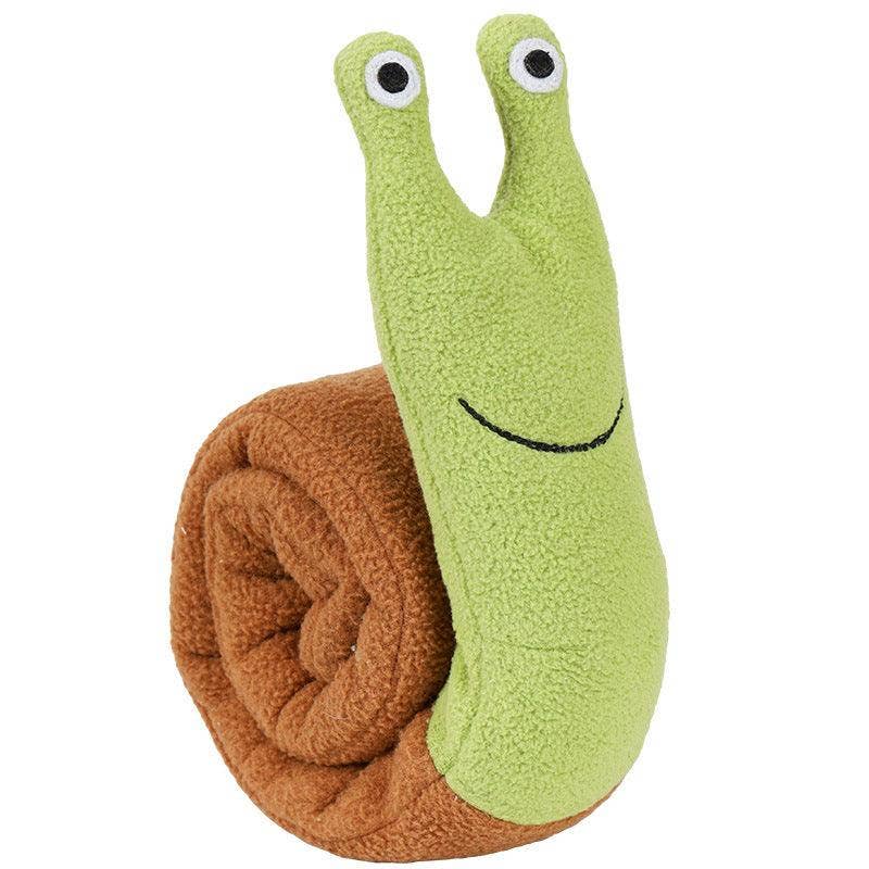 Interactive plush snail toy!