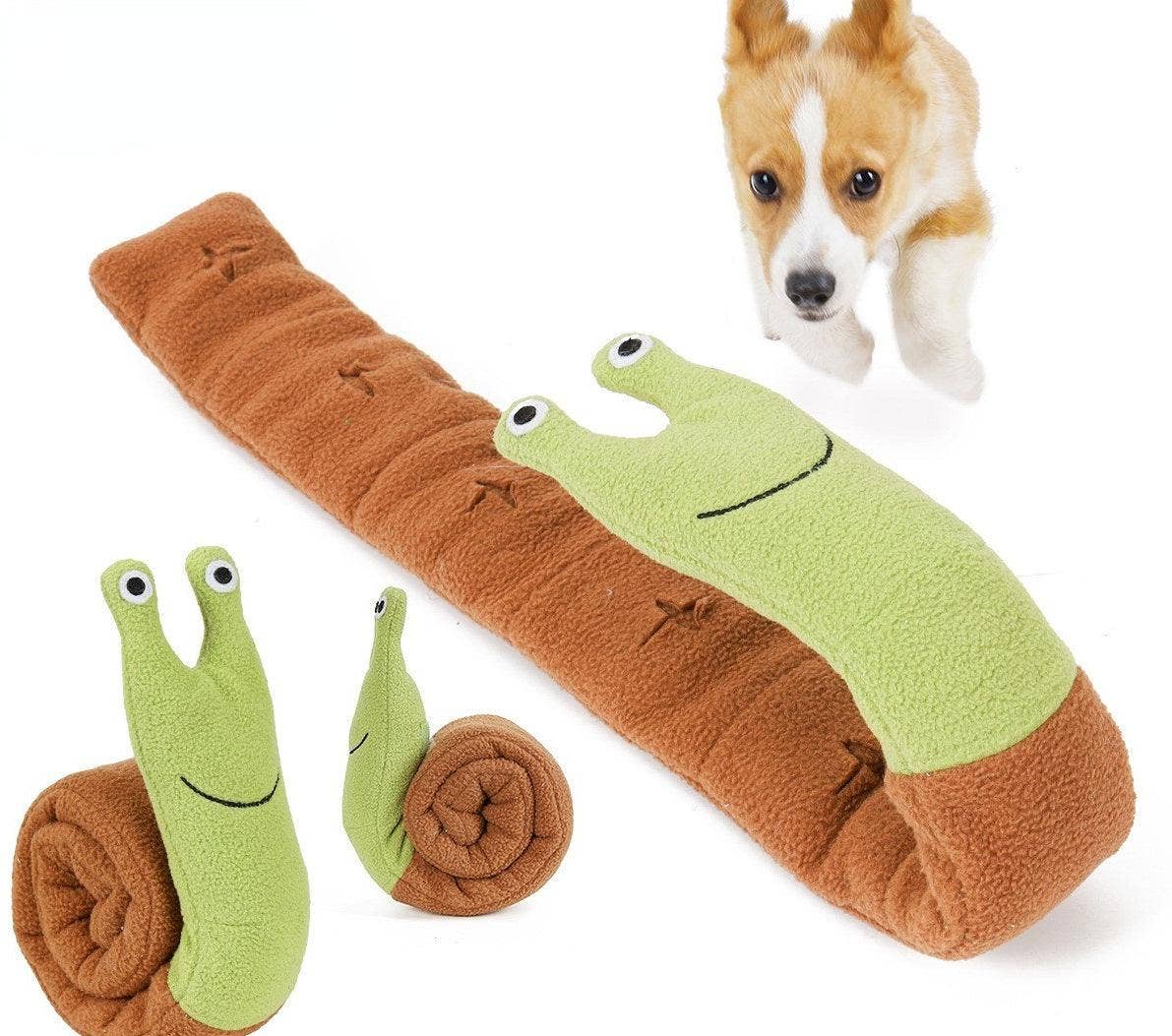Interactive plush snail toy!