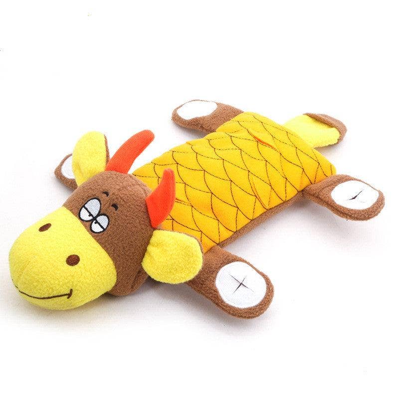 Interactive Plush Dog Toys! Squeak included!