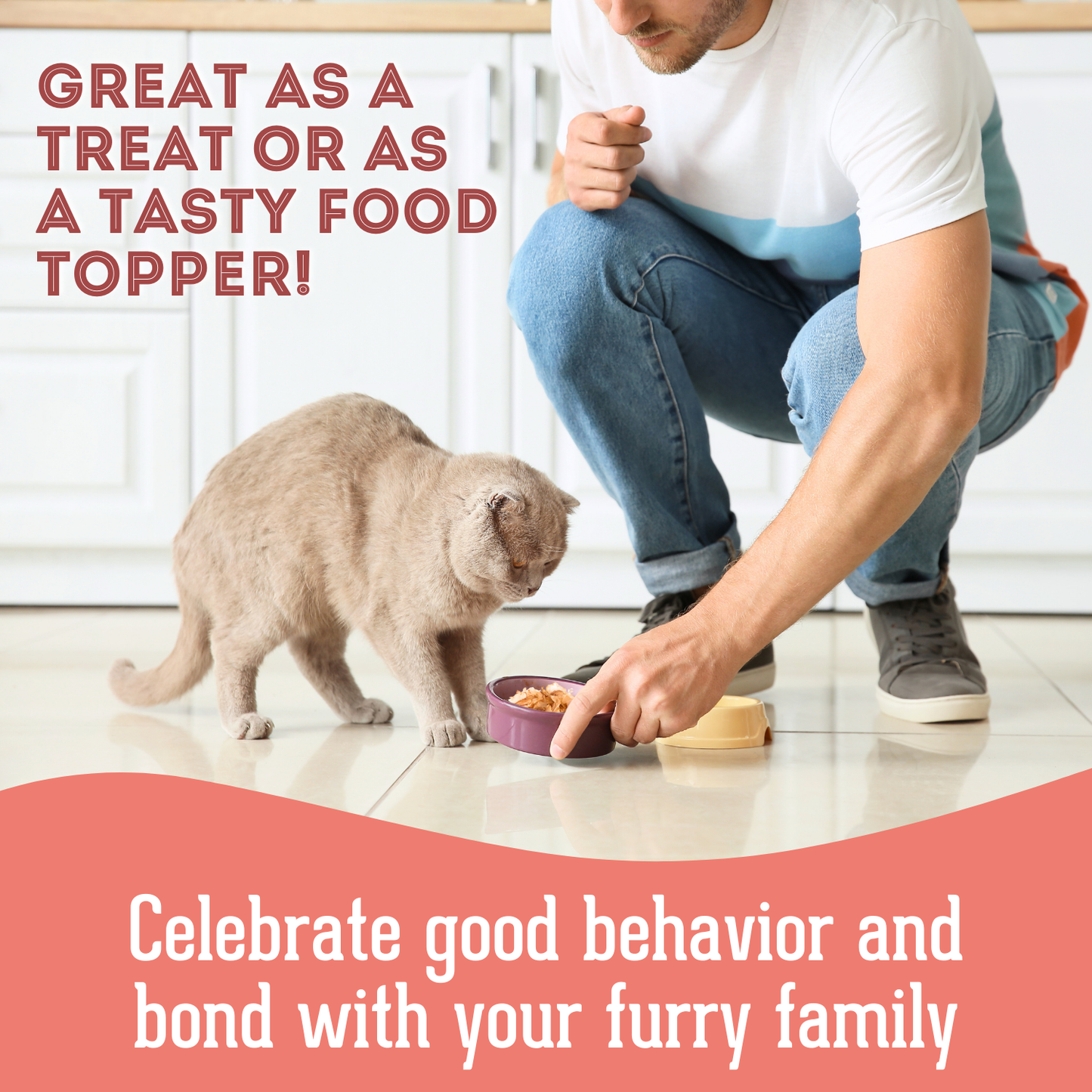 Freeze Dried Tuna Flakes Treat For Cats & Dogs // 60G